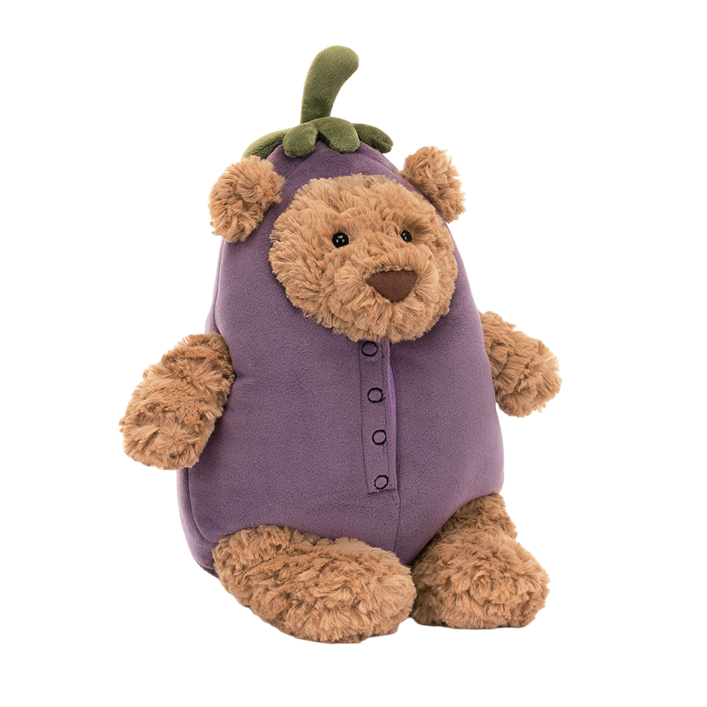 Bartholomew Bear Aubergine