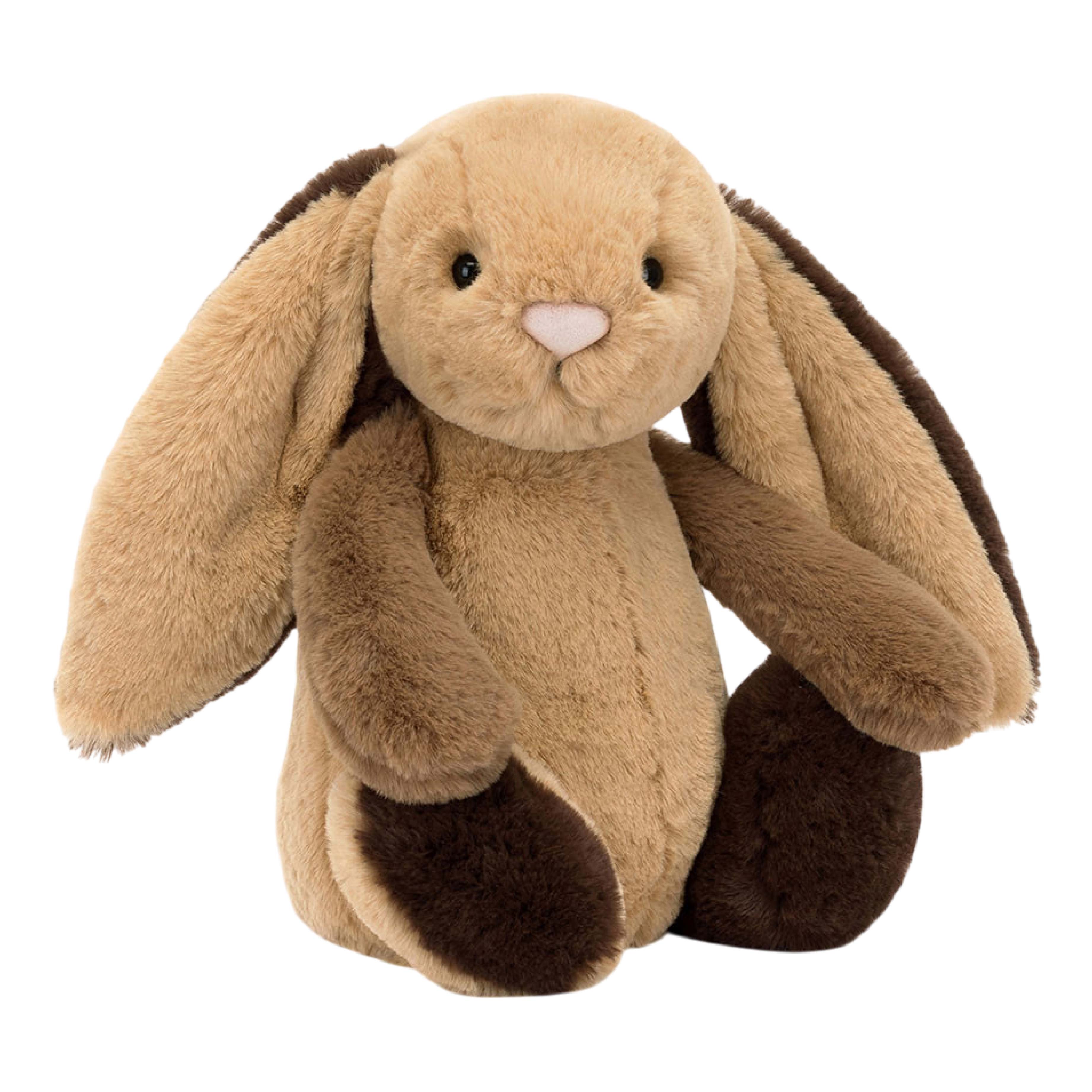 Bashful Patchwork Brown Bunny