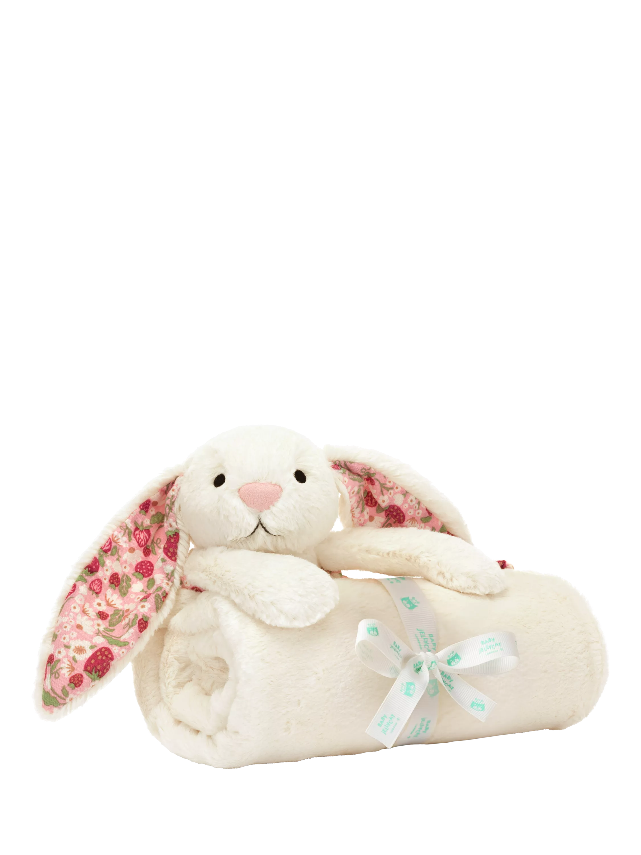 Blossom Bunny Blankie (Cream)