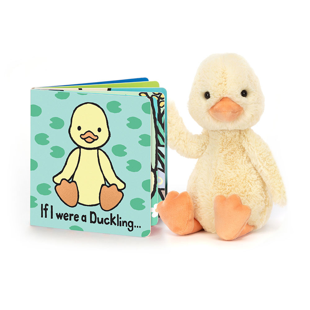 If I were a Duckling Board Book and Bashful Duckling Medium