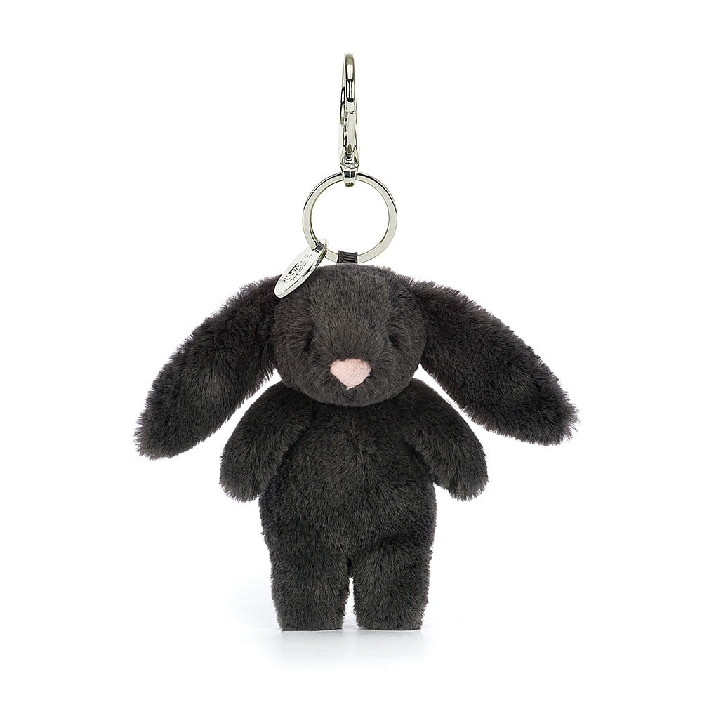 Jellcyat Bashful Bunny Inky Bag Charm