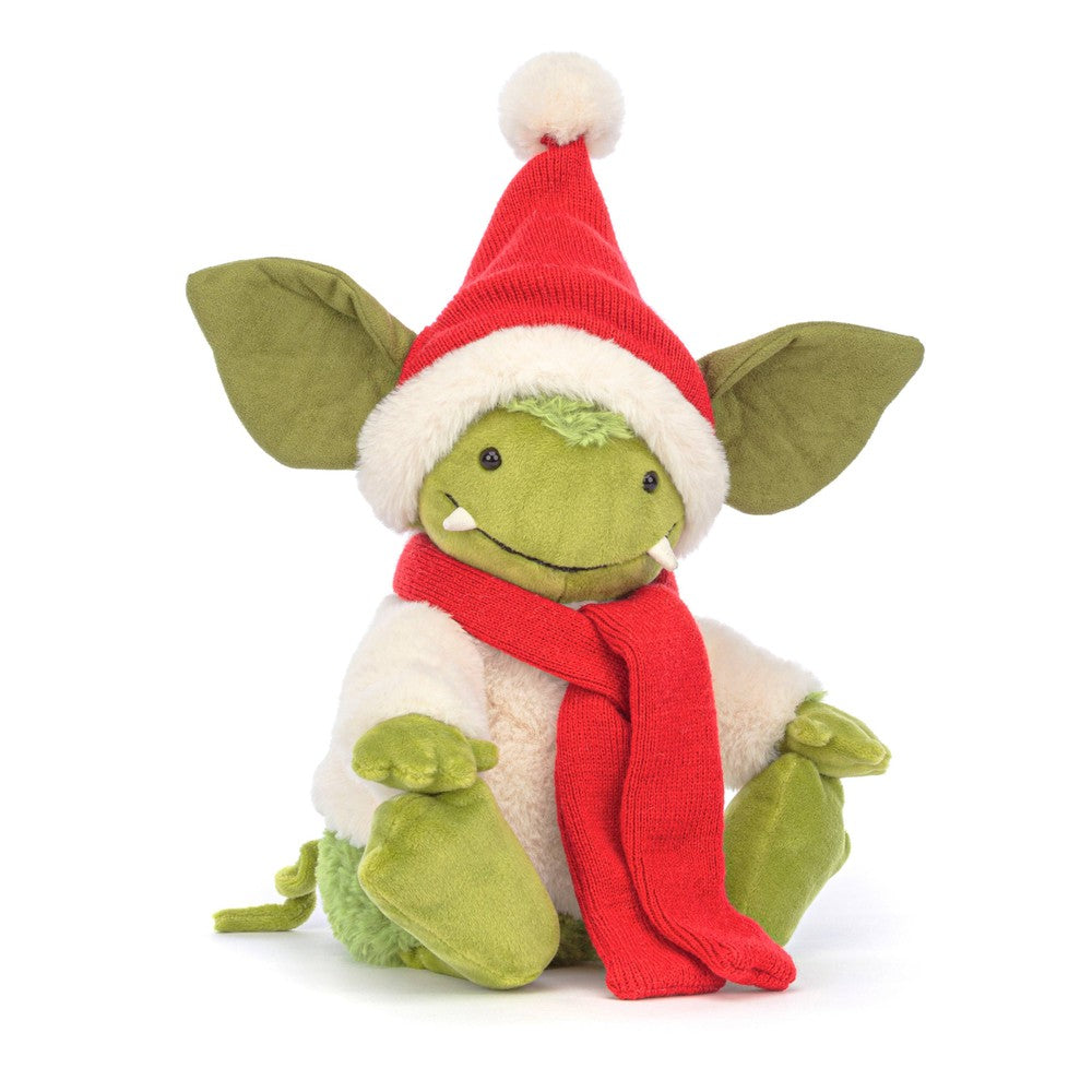 Jellycat Christmas Grizzo Gremlin